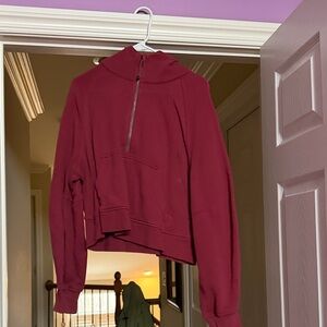 Lululemon Athletica Maroon Hoodie